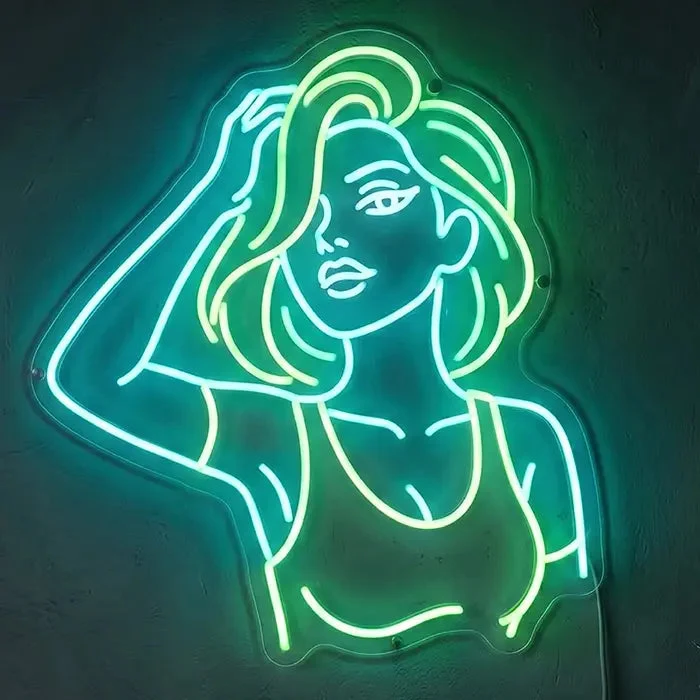 Misiko Miaukuza Neon LED Schild – Dimmbar mit Fernbedienung | Japan Anime Deko