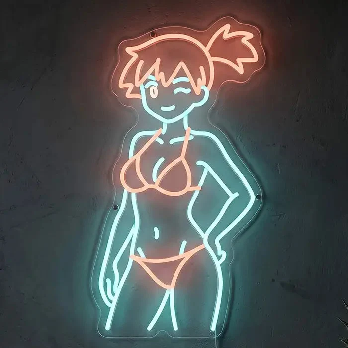 Linda Bunny Neon LED Schild – Dimmbar mit Fernbedienung | Pin-Up Bunny Deko