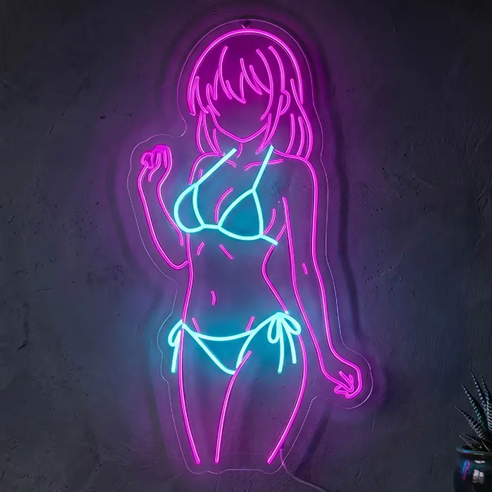Bunny Set Neon LED Schild – 10 Motive, dimmbar | Pin-Up Wanddeko
