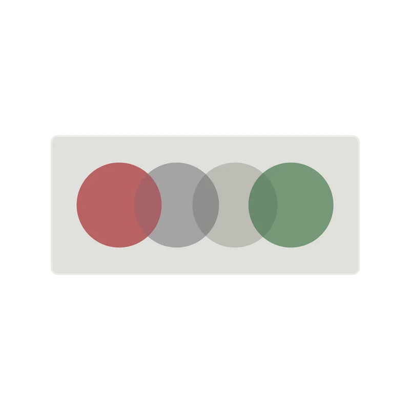 9009 Circles Deskpad