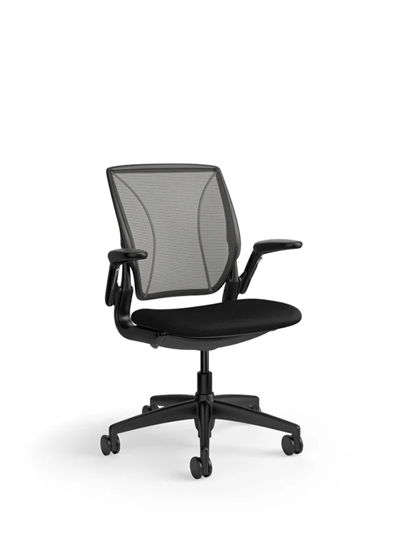 World Black Upholstered