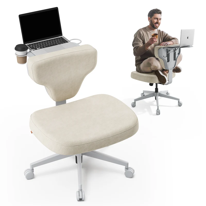 Freedom-X Pro Cross Legged Chair | Wider Cushion | Without Armrest