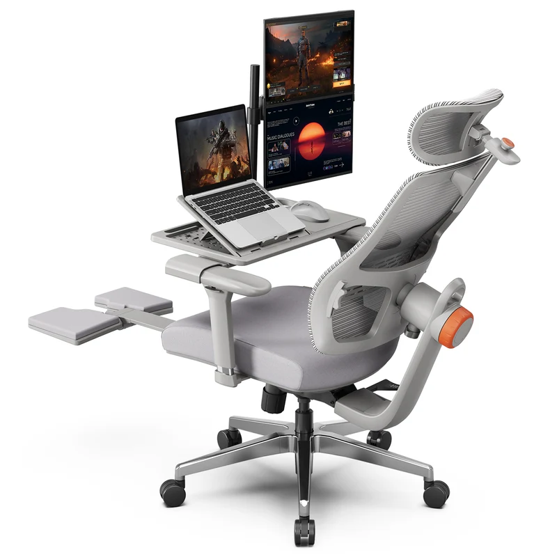 NEWTRAL Magic H-GPRO Ergonomic Office Chair with Auto-following Lumbar Support-Grey