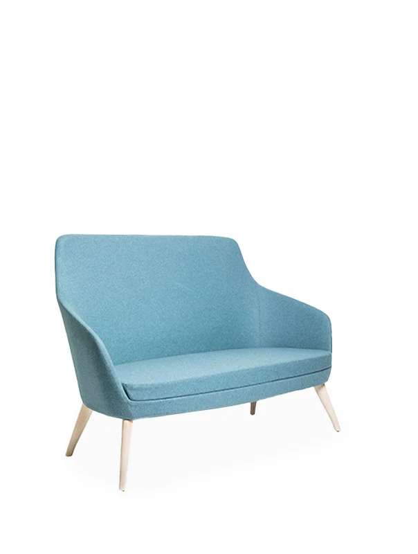 Annette Lounge Timber 2 Seater