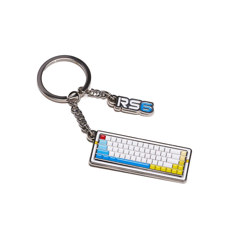 ATK RS6 Collectible Mini Metal Keyboard Keychain