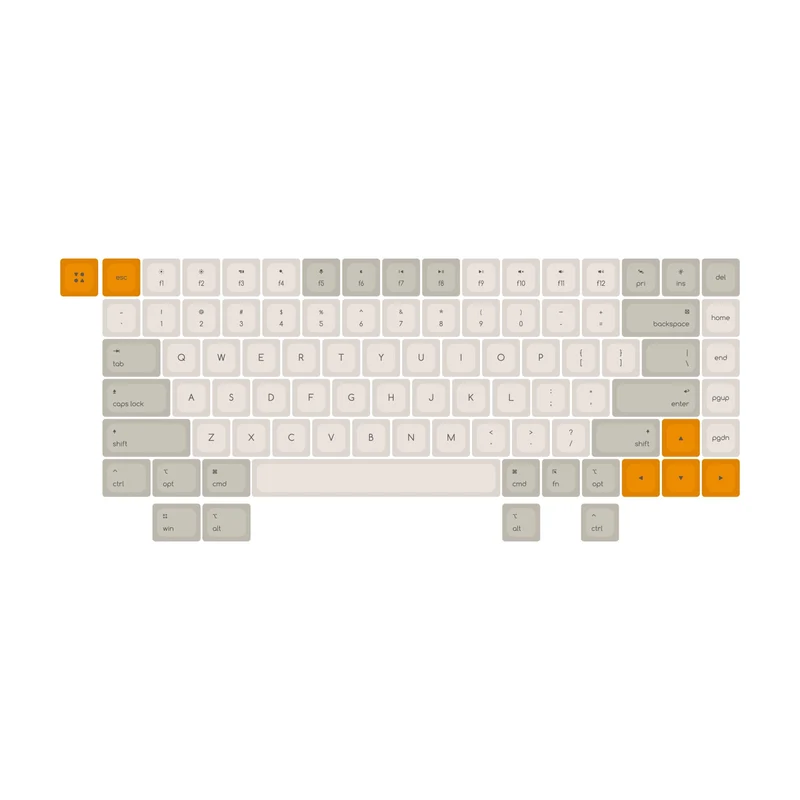 ATK Exclusive Retro Low DSA PBT Keycap Set