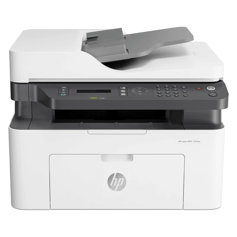 HP Impresora Multifuncional Monocromática Láser MFP137FNW, 4ZB84A