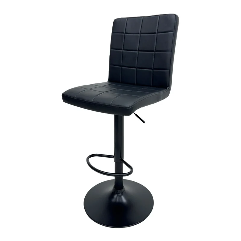 Tokoa Silla de Bar Giratoria y Ajustable 44x99-121cm