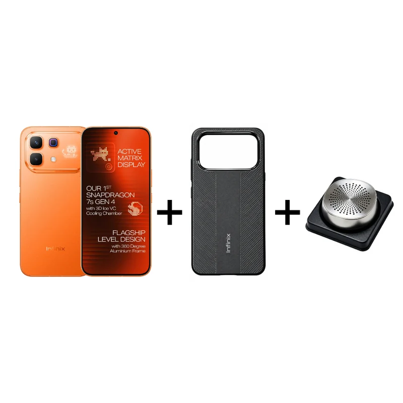 Infinix Teléfono Celular Note 60 Pro, 256 GB + Gratis Estuche Magnético para Infinix Note 60 Series + Bocina Portátil