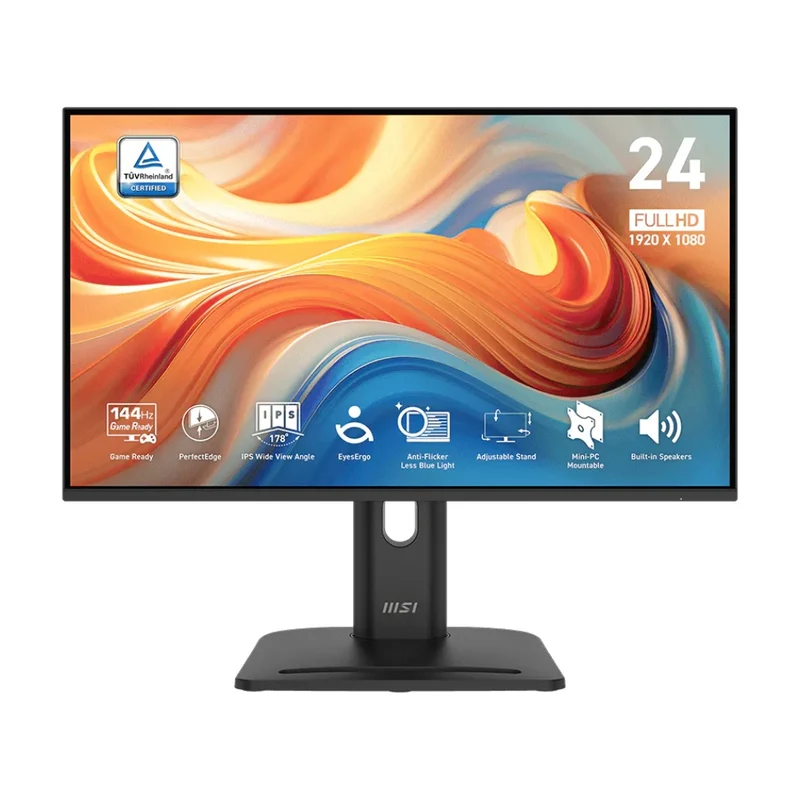 MSI Monitor 23.8" FHD IPS Pro MP245PG E14, 9S6-3PE39M-004