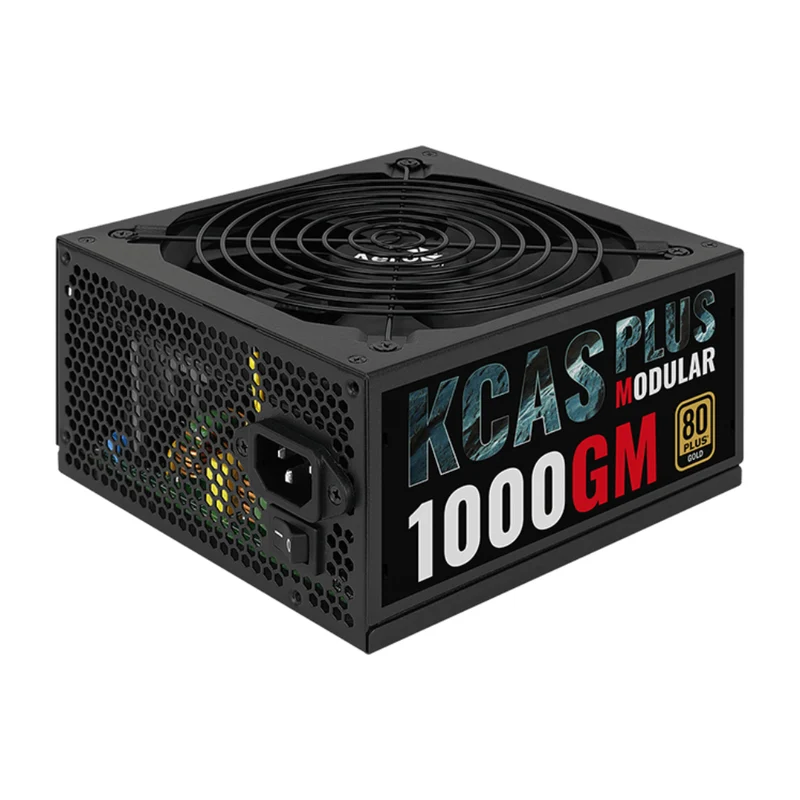 Aerocool Fuente de Poder Semi Modular 1000 W KCAS PLUS 100GM