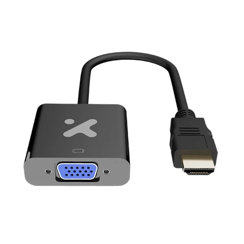 Xtech Adaptador de Video HDMI Macho a VGA Hembra, XTC-384