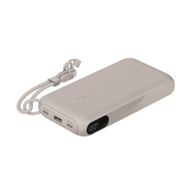 Belkin Power Bank Batería Externa BoostCharge 20K con Pantalla, BPB028fq