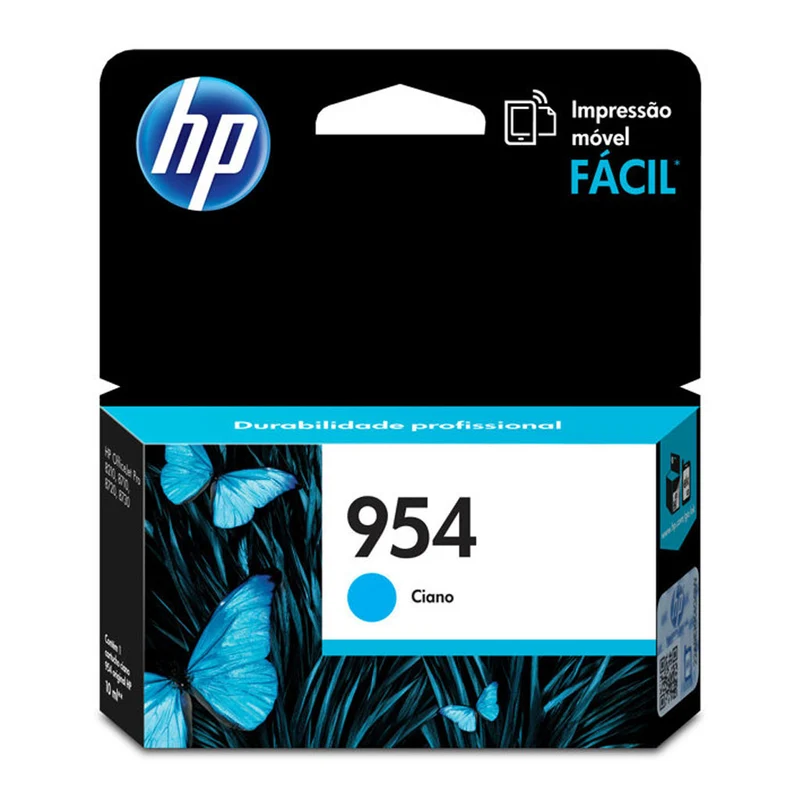 HP Cartucho de Tinta Original Cian 954 (L0S50AL)