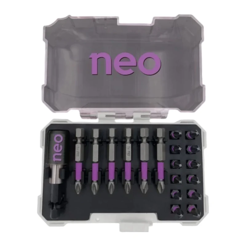 Neo Set Puntas para Trabajo 19 Piezas, SPP1019