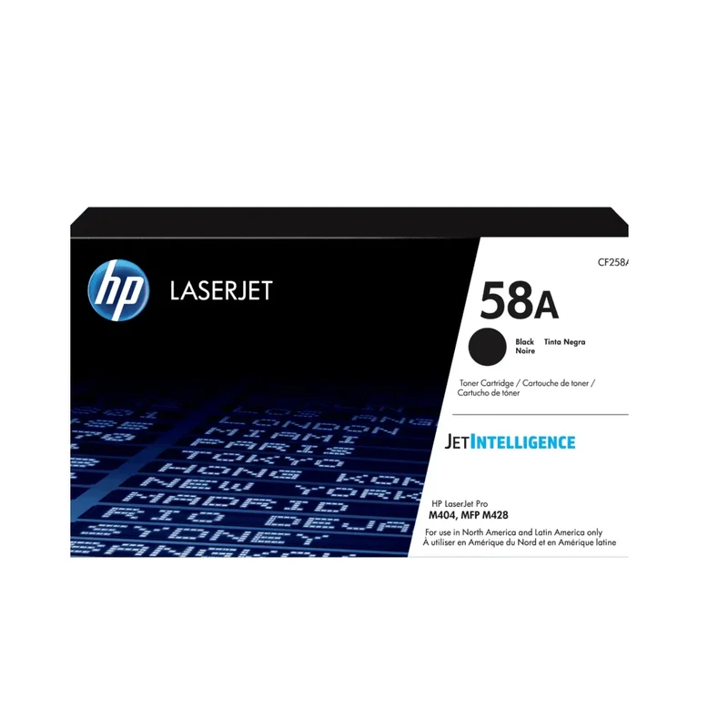 HP Toner Negro 58A, CF258A