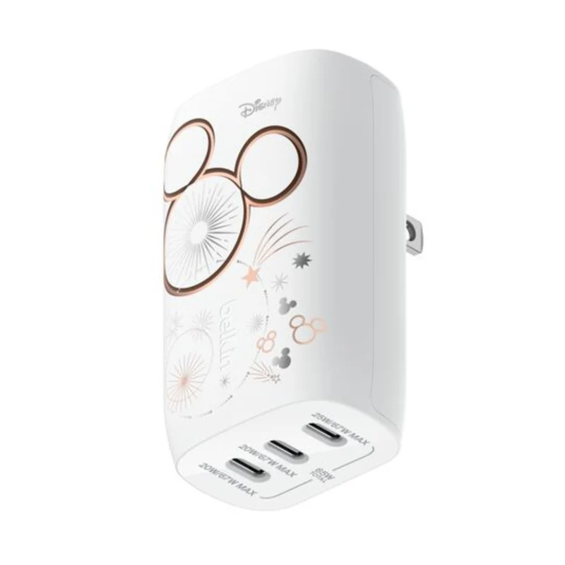 Belkin Cargador de Pared Tripe USB-C 67W Disney BoostCharge, WCC002dqWHJP-DY