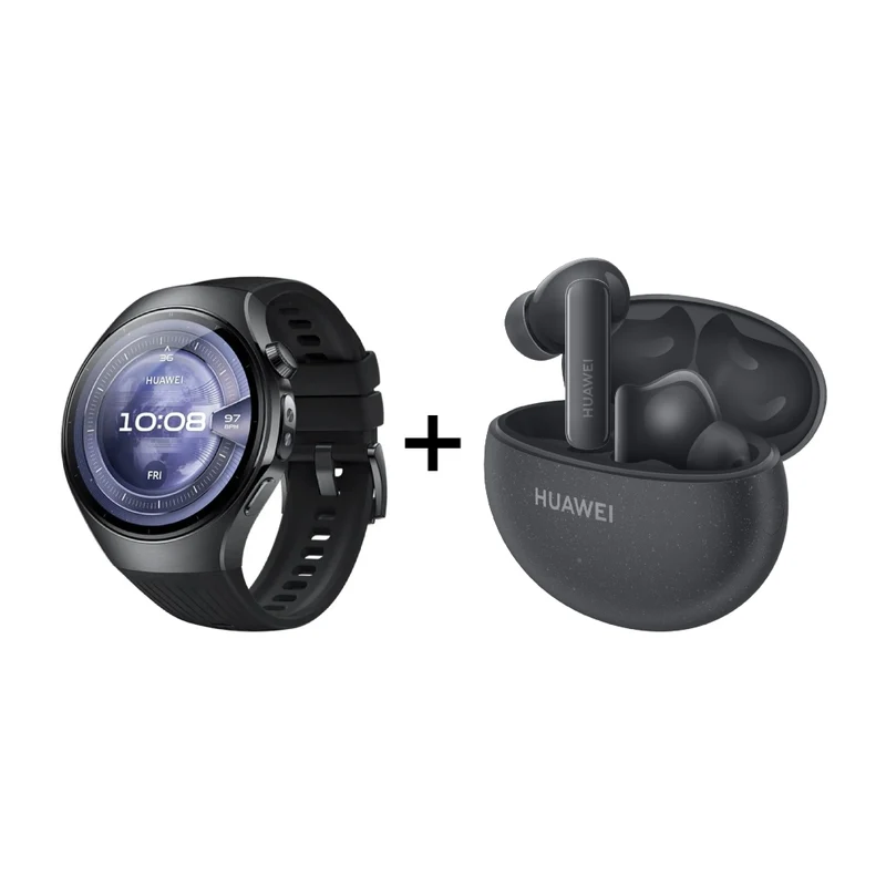Huawei Smartwatch Watch 5, 46mm + Gratis Audífonos Inalámbricos True Wireless Freebuds 5i