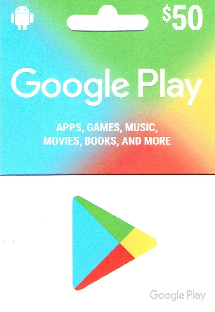 Google Play $50 Gift Card