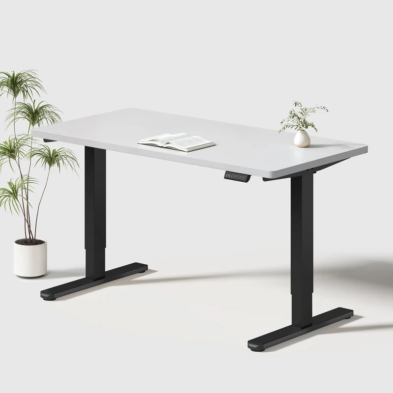 Basic Höhenverstellbarer Schreibtisch mit Entire Board Desktop