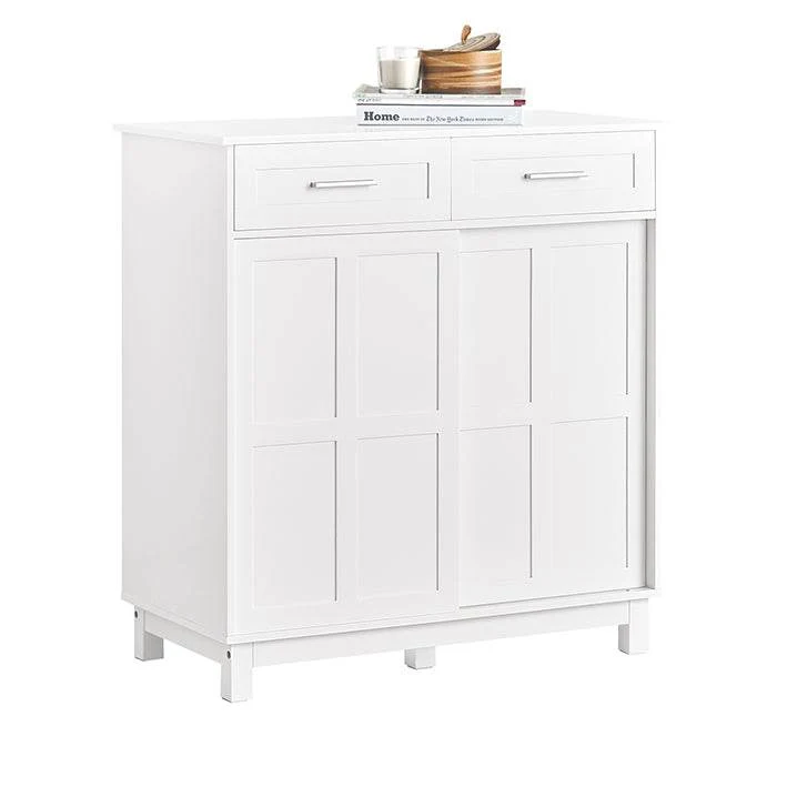 Schuhschrank | Sideboard mit Schiebetüren | Küchenschrank | Kommode | FSB84-W