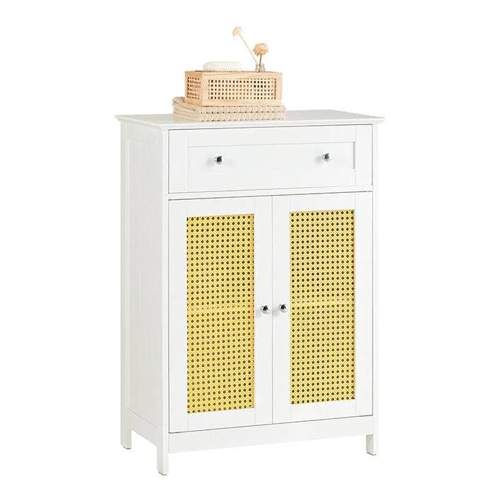 Badkommode mit 1 Schublade | Badzimmerschrank | Sideboard | Gelb | BZR120-W