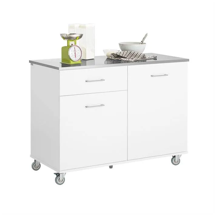 Küchenschrank Weiss | Küchenwagen | Kücheninsel | Servierwagen