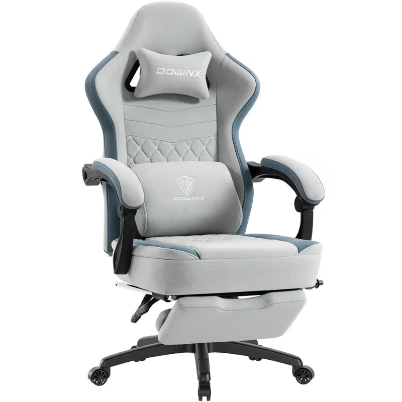 Dowinx Chair LS-66D57E Extended Footrest Gray