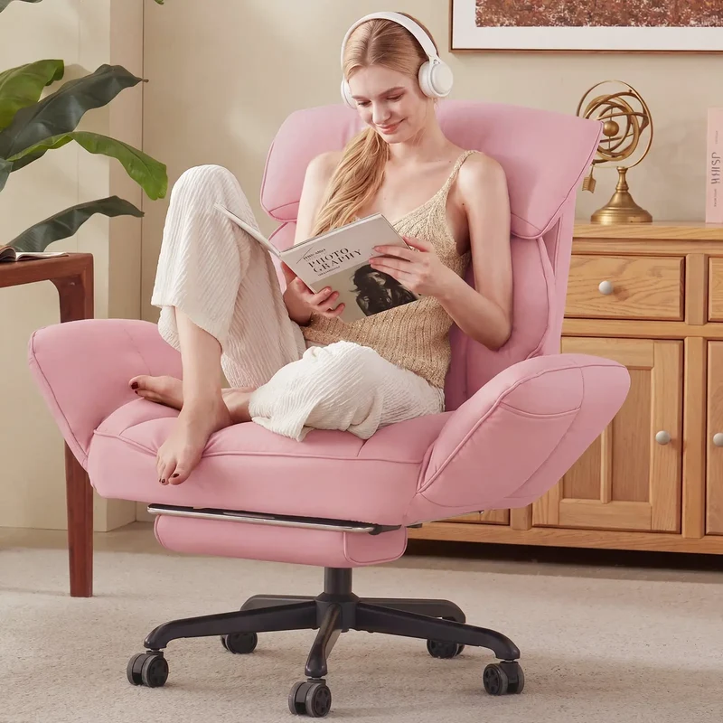 Dowinx Cross Legged Office Chair QL-66B2 Pink