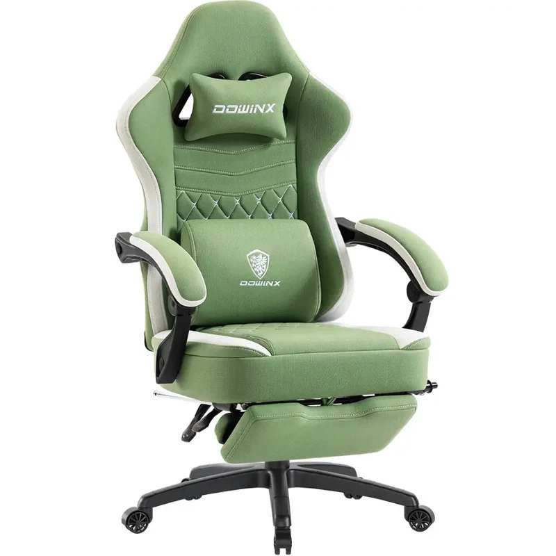 Dowinx Chair LS-66D57E Extended Footrest Green