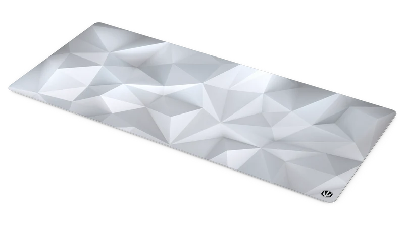 Podkładka pod mysz Crystal Onyx White XL