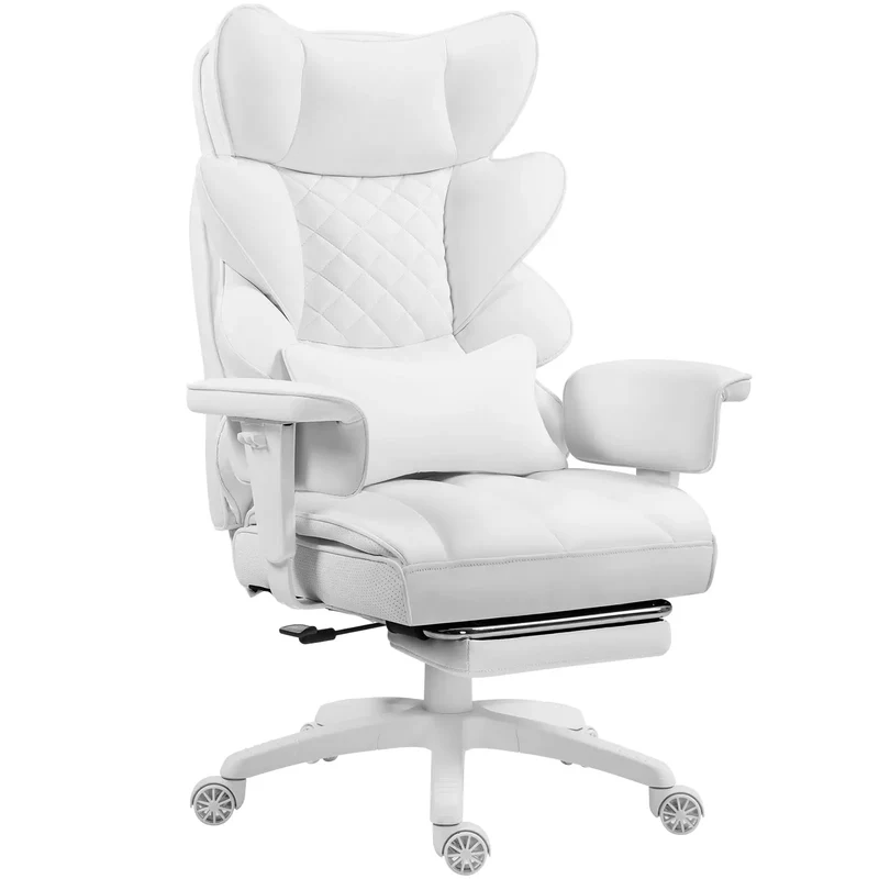 Dowinx Leather Sofa Chair LS-66BG104 White (17° Rocking Function)