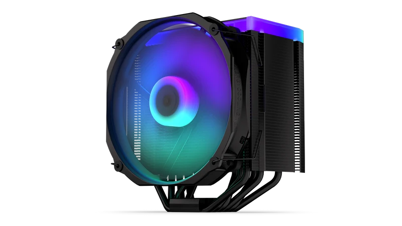 Chłodzenie CPU Fortis 5 Black ARGB