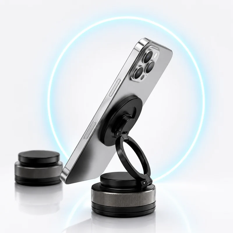 360° Magnet Handyhalterung Auto Vakuum Saugnapf Smartphone Halter T28