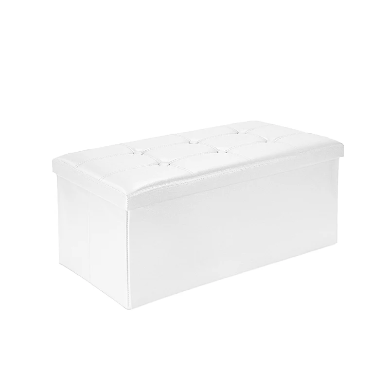 Banc Pliant (76 x 38 x 38cm, Blanc)