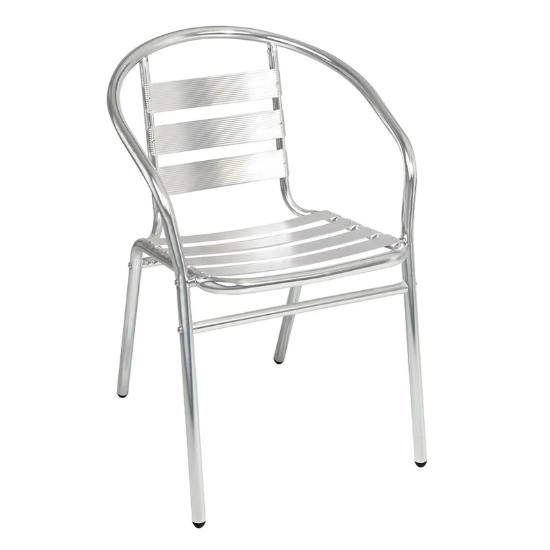 Linder Exclusiv Gartenstuhl Aluminium stapelbar wetterfest Terrasse