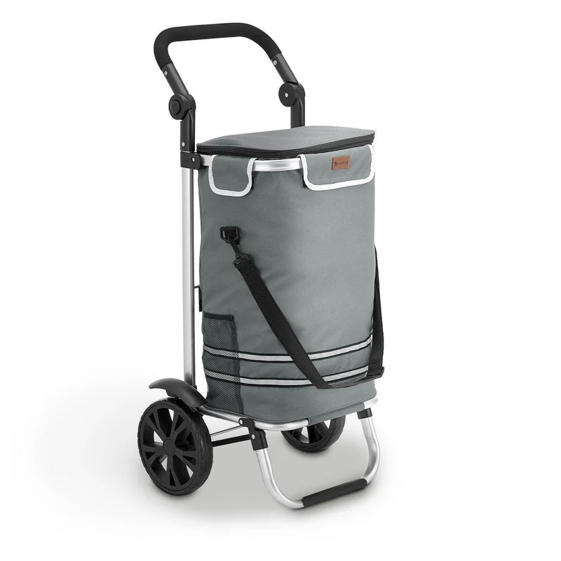 3in1 Einkaufstrolley 56 L Kapazität - Grau
