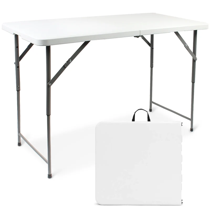 Table Pliante Ajustable (120 x 60 x 74cm)