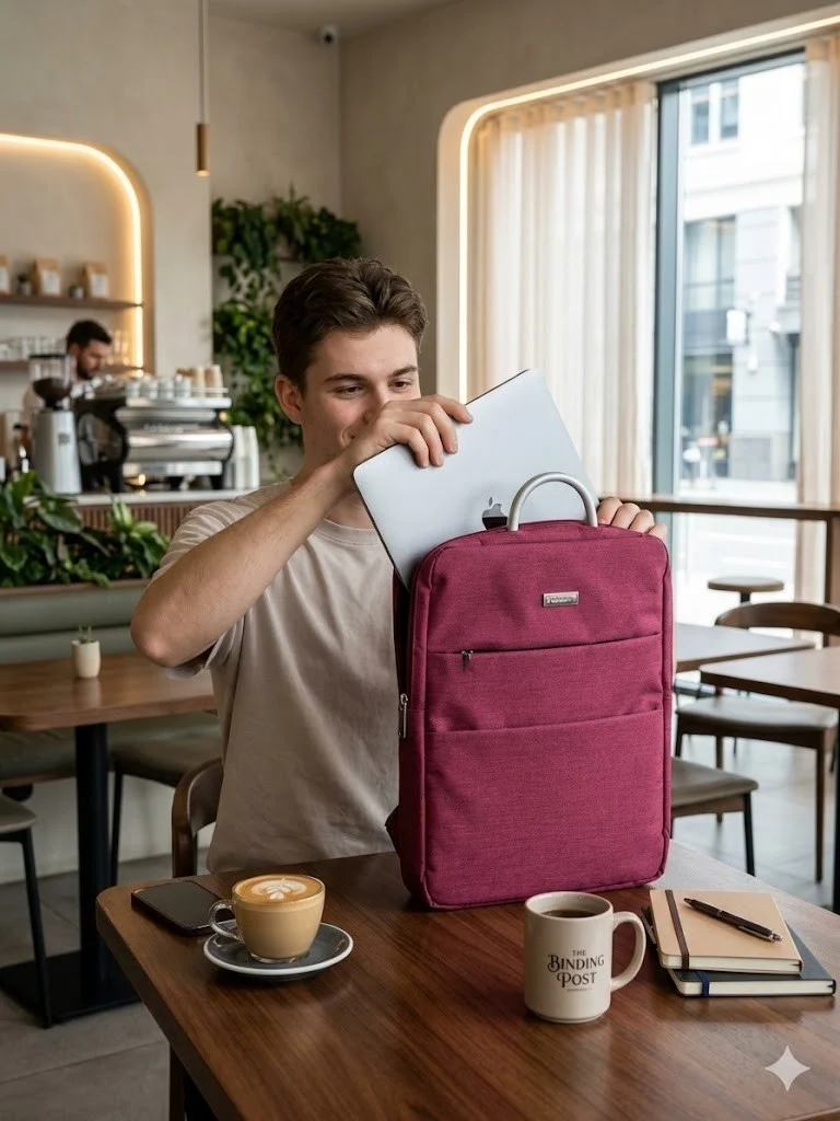 Vegmann 15,6" Laptop Tasche und Rucksack – Stylisch und Funktional