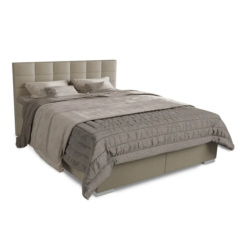 Boxspringbett Seattle 180x200 cm - Beige