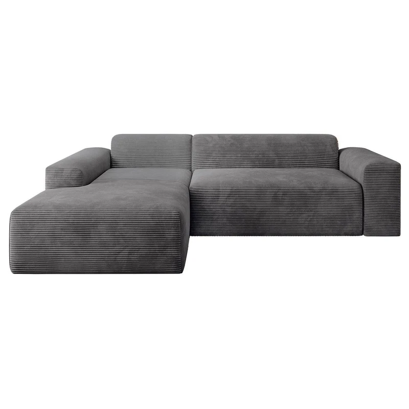 Sofa Vals Links mit PESO-Stoff - Dunkelgrau