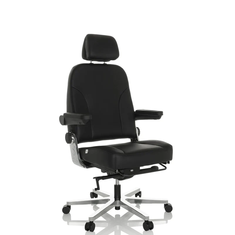 24 HOURS F | Leder - XXL Drehstuhl