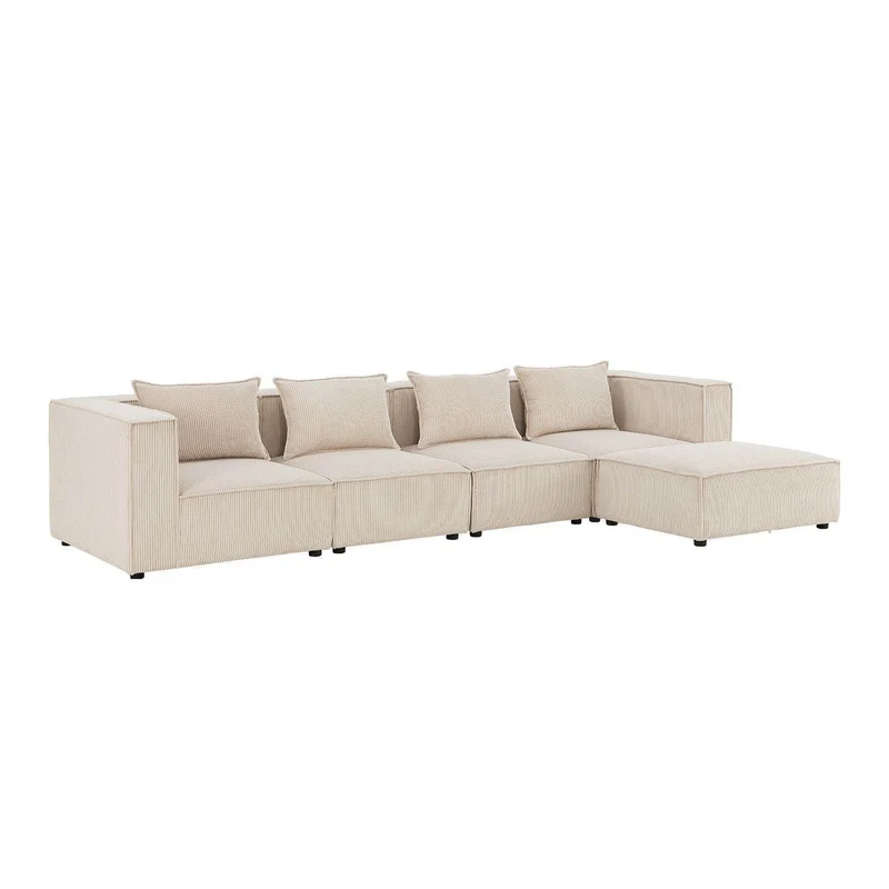 Modulares Sofa Domas XL - 4 Sitzer Beige