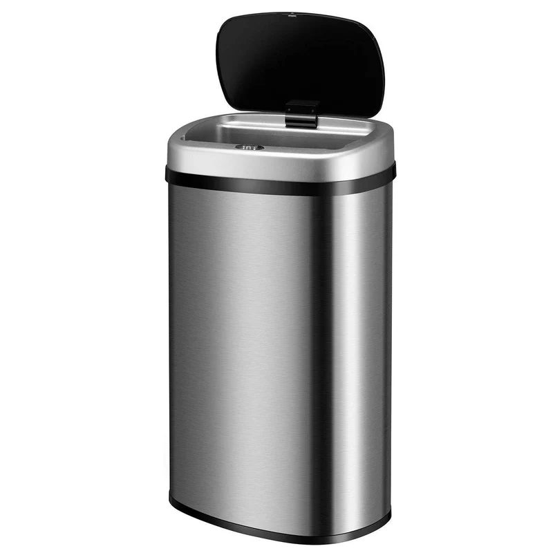 Automatischer Mülleimer mit Sensor - 60L Silber