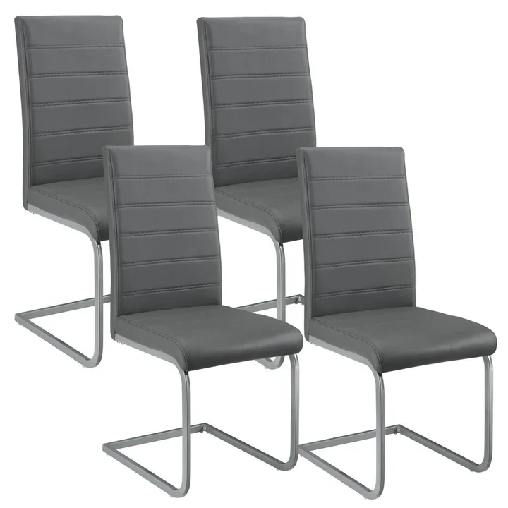 Freischwinger Esszimmerstühle Vegas 4er Set