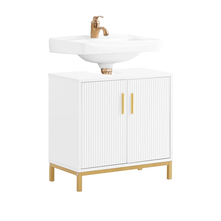 Waschbeckenunterschrank | Badschrank | Waschtisch | Unterschrank Weiss
