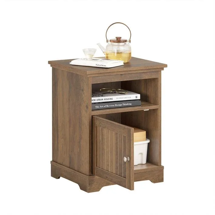 Nachttisch | Nachtschrank | Beistelltisch Vintagebraun