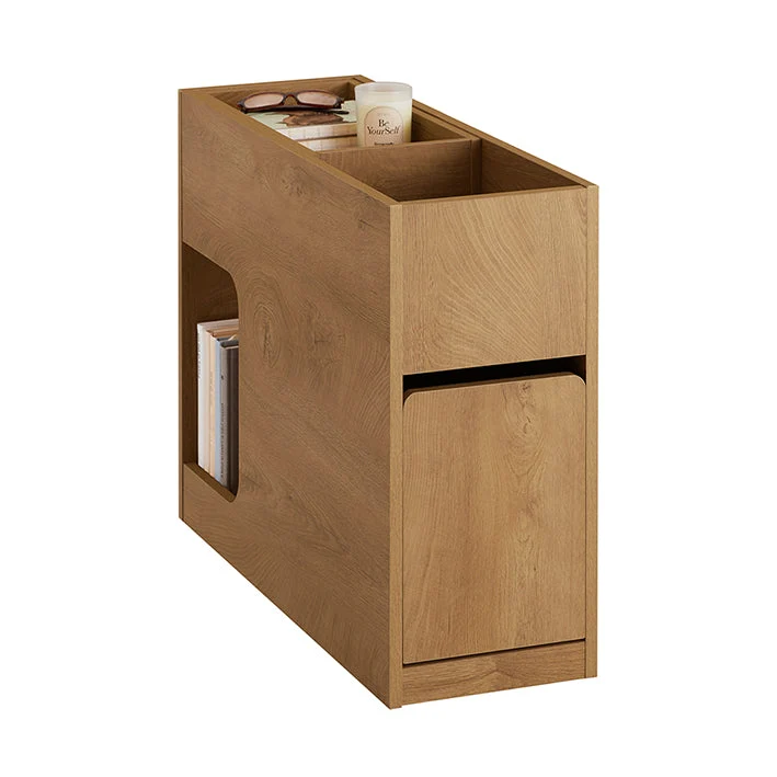 Nachttisch | Beistelltisch | Sofatisch | Lagerschrank | Schrank für Büro Natur
