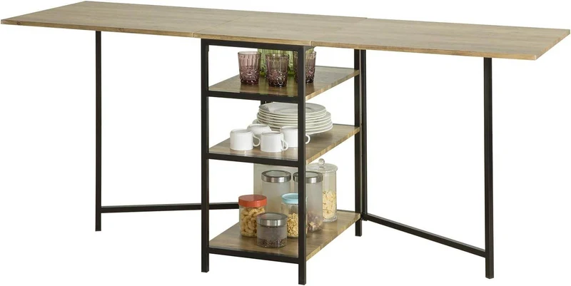 klappbarer Esstisch | Küchentisch | Holztisch | Klapptisch | FWT62-N