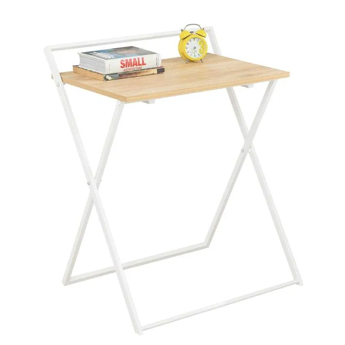 Schreibtisch klappbar | Computertisch Arbeitstisch | Home-Office | FWT88-WN